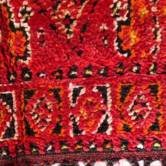 Vintage 1990s Beni Mgild Moroccan Rug - 7'.3"x5'.3" - Wool carpet - Picture 8 of 9